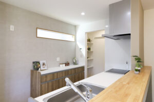 松江市朝酌町モデルハウス　キッチン