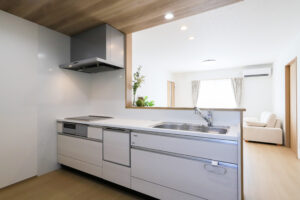 益田市東町　平屋モデルハウス　LDK　キッチン