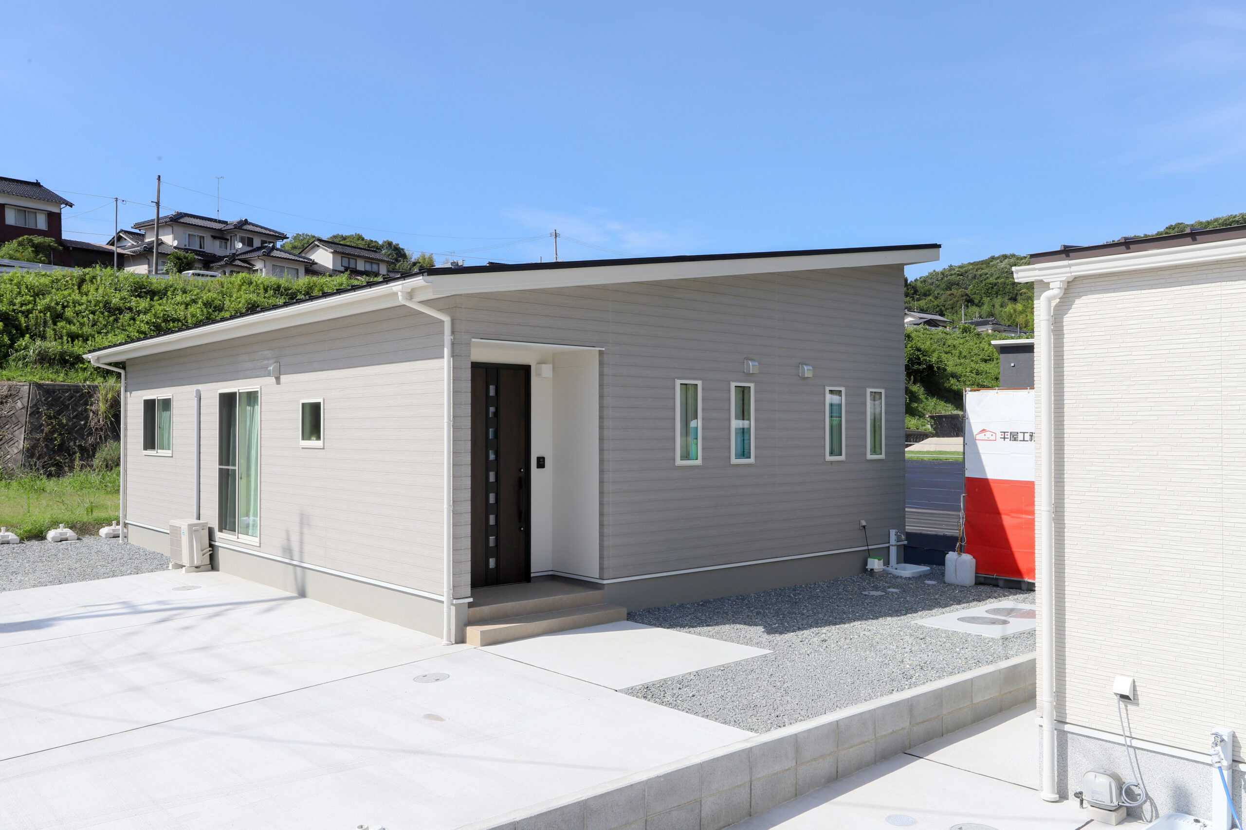 益田市東町　平屋モデルハウス　外観